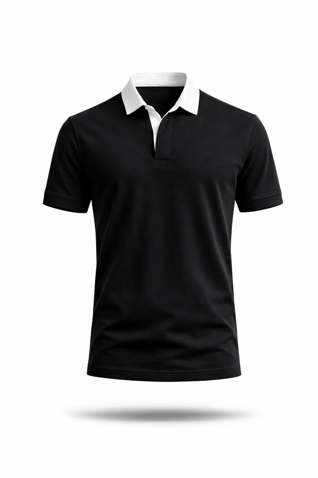 Pack of 2 Two Tone Johnny Collar Polos - Image 4
